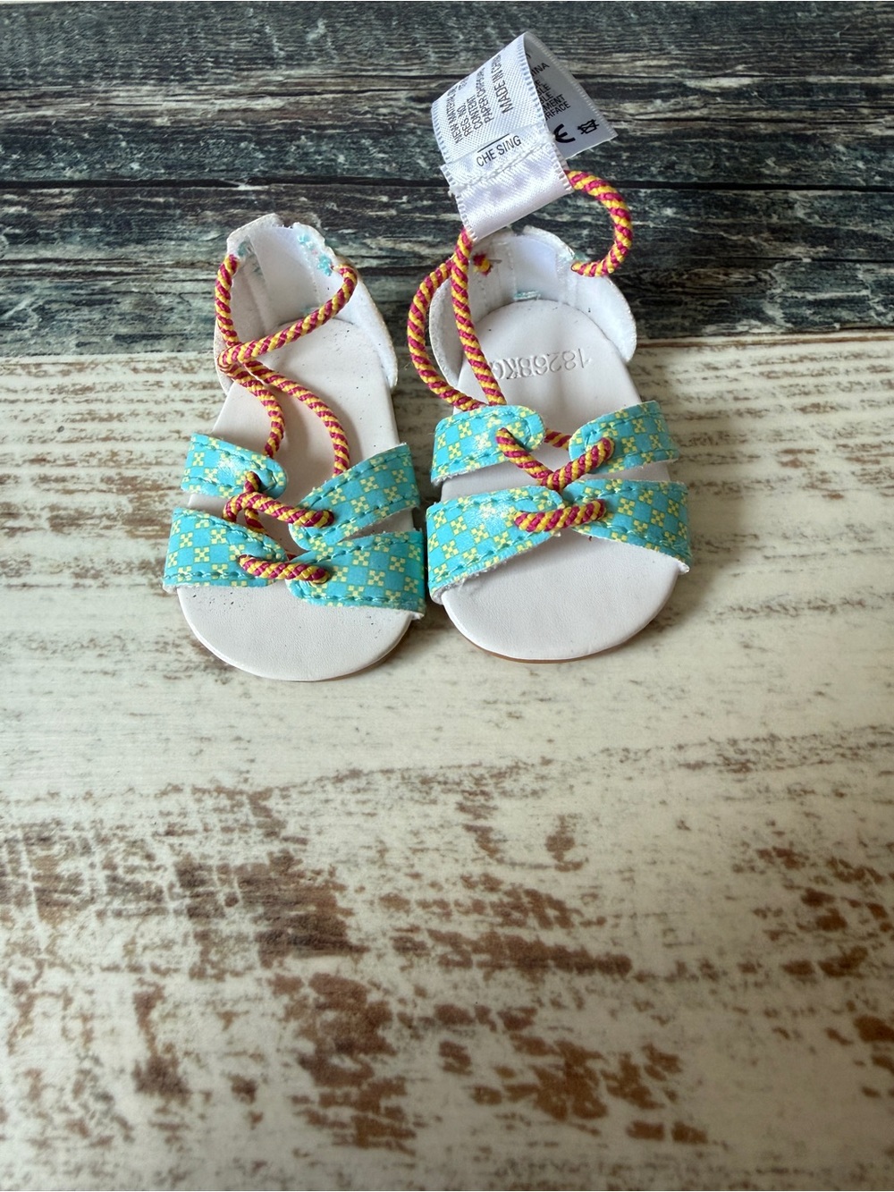 American Girl of the Year Doll LEA Clark Meet Outfit - 18” Doll SHOES Sandals